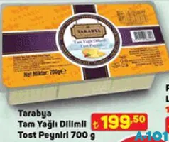 TARABYA TAM YAĞLI DİLİMLİ TOST PEYNİRİ 700 G TARABYA TAM YAĞLI DİLİMLİ TOST PEYNİRİ 700 G